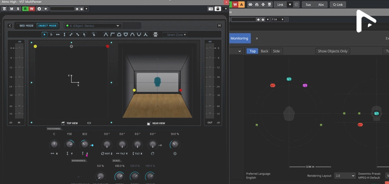 Nuendo Surround Panning: 3D Ses Deneyimi için Gelişmiş Panning Kontrolleri