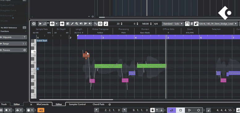 Cubase'de Ritim ve Tonalite Değişiklikleri: Özgün Olun