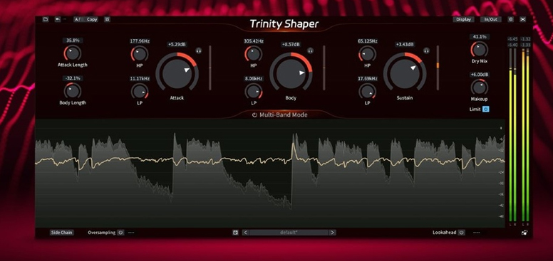 Trinity Shaper: Üç Aşamalı Transient Şekillendirme ile Sesi Baştan Yarat