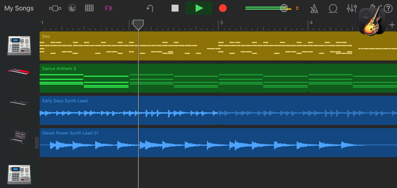 GarageBand ile Remix Yapma: Şarkılardan İlham Alın