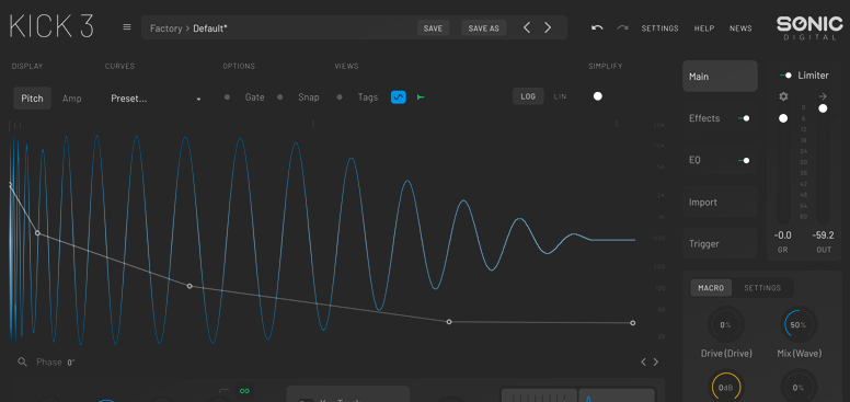 KICK 3 Drum Synthesizer: Kusursuz Kick'ler Yaratmak Artık Çok Kolay