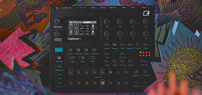 Elektron Digitone II: 16 Track ve 16 Sesle Yeniden Doğdu