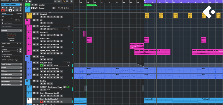 Cubase'de Parça Düzenleme ve Aranjman Teknikleri