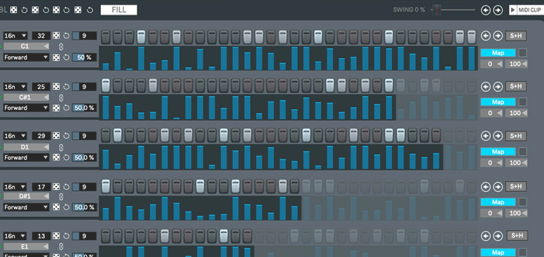 Juicy Loops'un yeni sürümü, FL Studio'nun step sequencer'ını Ableton Live'a getiriyor