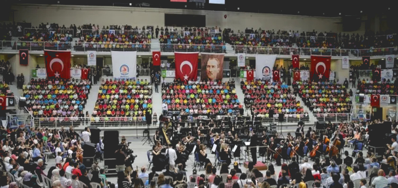 Cumhurbaşkanlığı Senfoni Orkestrası'ndan çocuklara müzik ziyafeti
